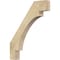 Ekena Millwork 4"W x 28"D x 34"H Merced Rough Sawn Knee Brace, Douglas Fir BRC04X28X34MRC00RDF - alternate 1